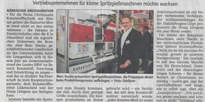 Bericht über die dringende Suche nach Personal des Vertriebsunternehmens für Spritzgießmaschinen
