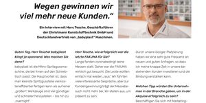 Vorschaubild: Interview zwischen Herrn Tesche und IGK