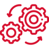 Icon Symbolbild für mechanische Anbindung des Zusatz-Spritzaggregates