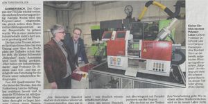 Bericht über die Spritzgießmaschine von babyplast an der TH Köln